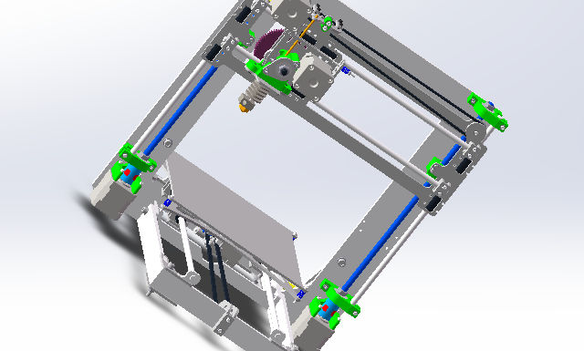 3Dӡ-˹ i3.2 LASERCUT SOLIDWORKS 3Dģ